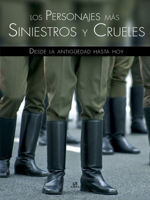 cover image of Los personajes mas crueles y siniestros